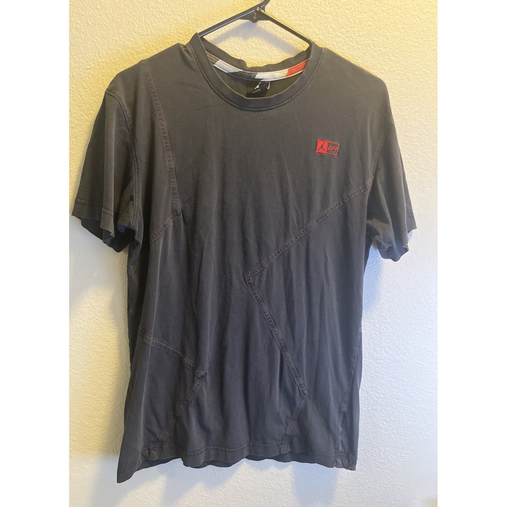 Vintage Nike Air Jordan AF-1 Black‎ Large T-Shirt
